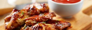 chicken recipes: chicken wings with sriracha sauce