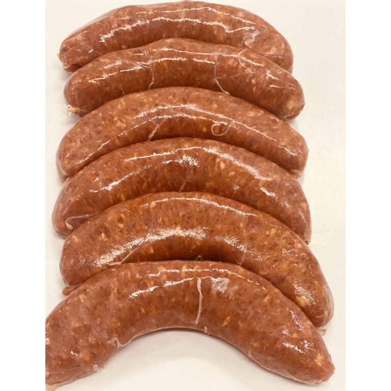 Pork & Chorizo Sausages Meat Online and In Store Brisbane Butcher