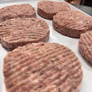 Pork Swiss Cheese Burgers - 6pk