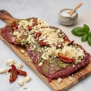Butterfly Leg Lamb Feta basil sundried tomato 1kg